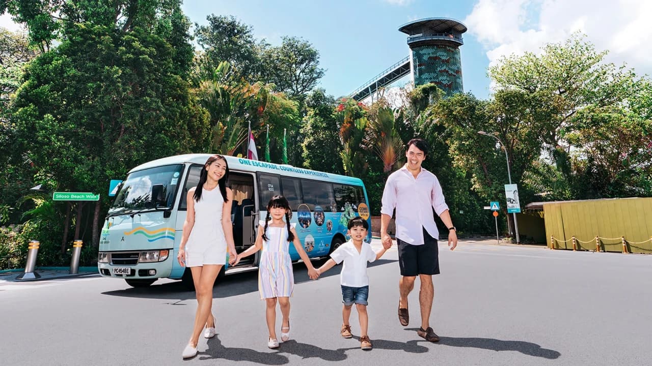Tour en autobús patrimonial por Sentosa - imagen principal