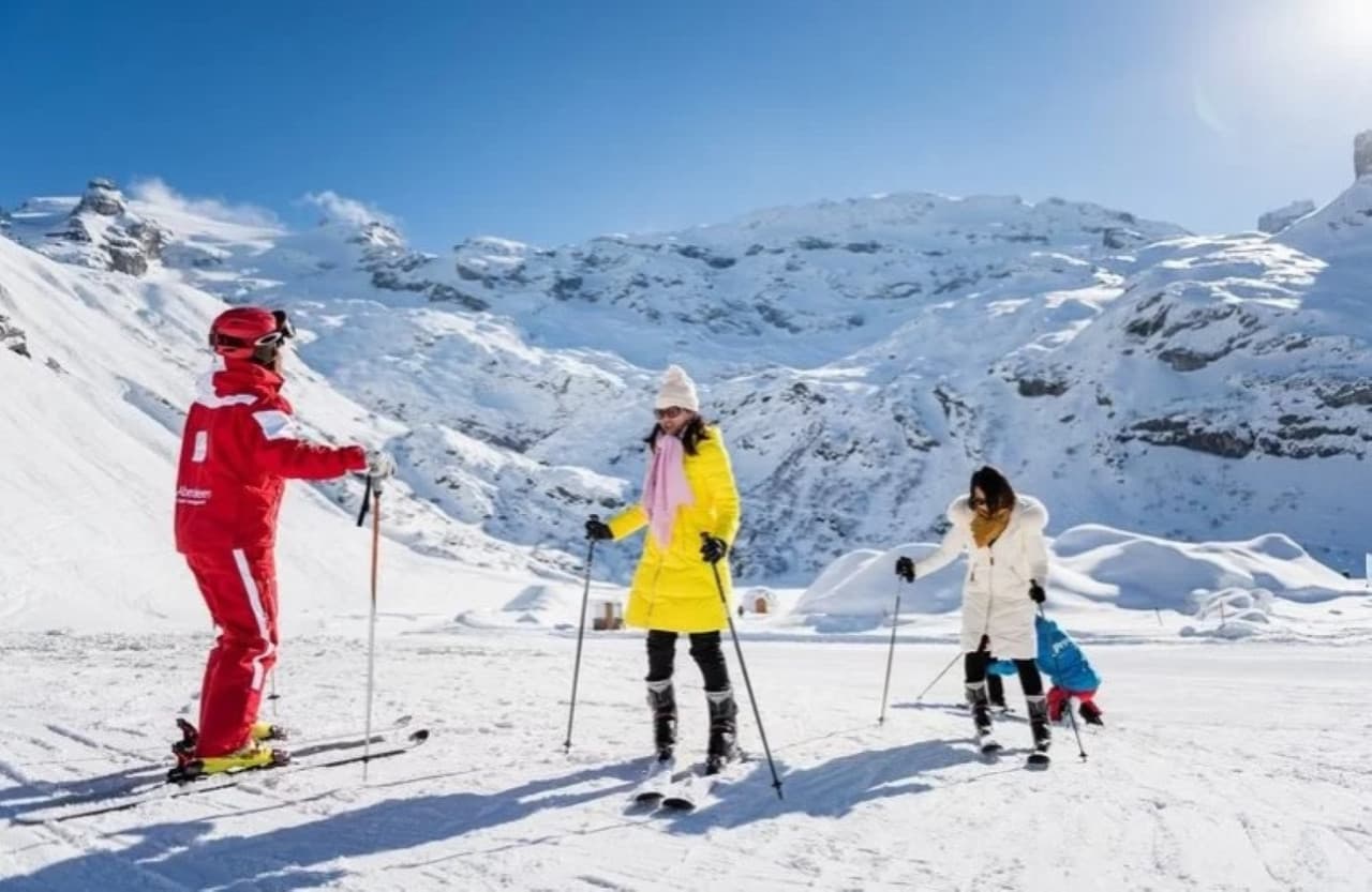 Mount Titlis Snow Experience for First-Time Skiers Tour from Zurich - main image