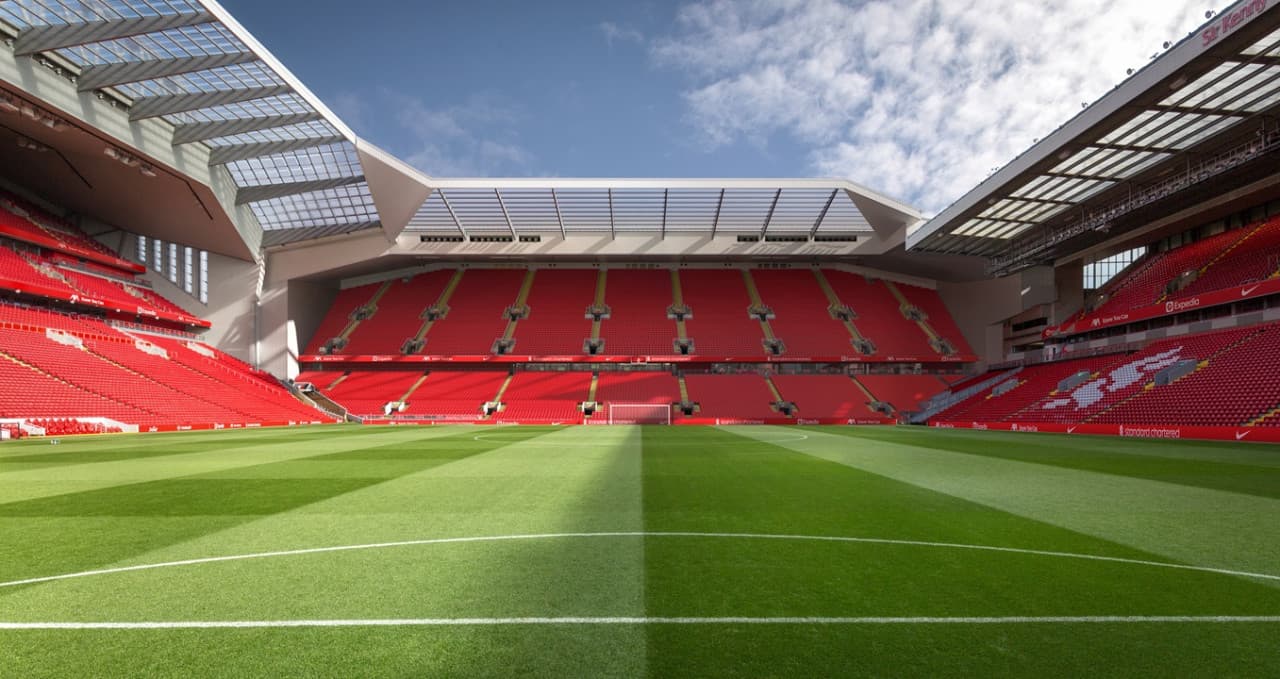 Entrada para partido de la Premier League del Liverpool FC en el estadio Anfield - imagen 14