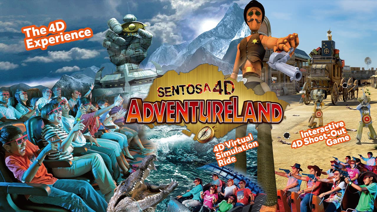 Sentosa 4D AdventureLand Ticket - main image