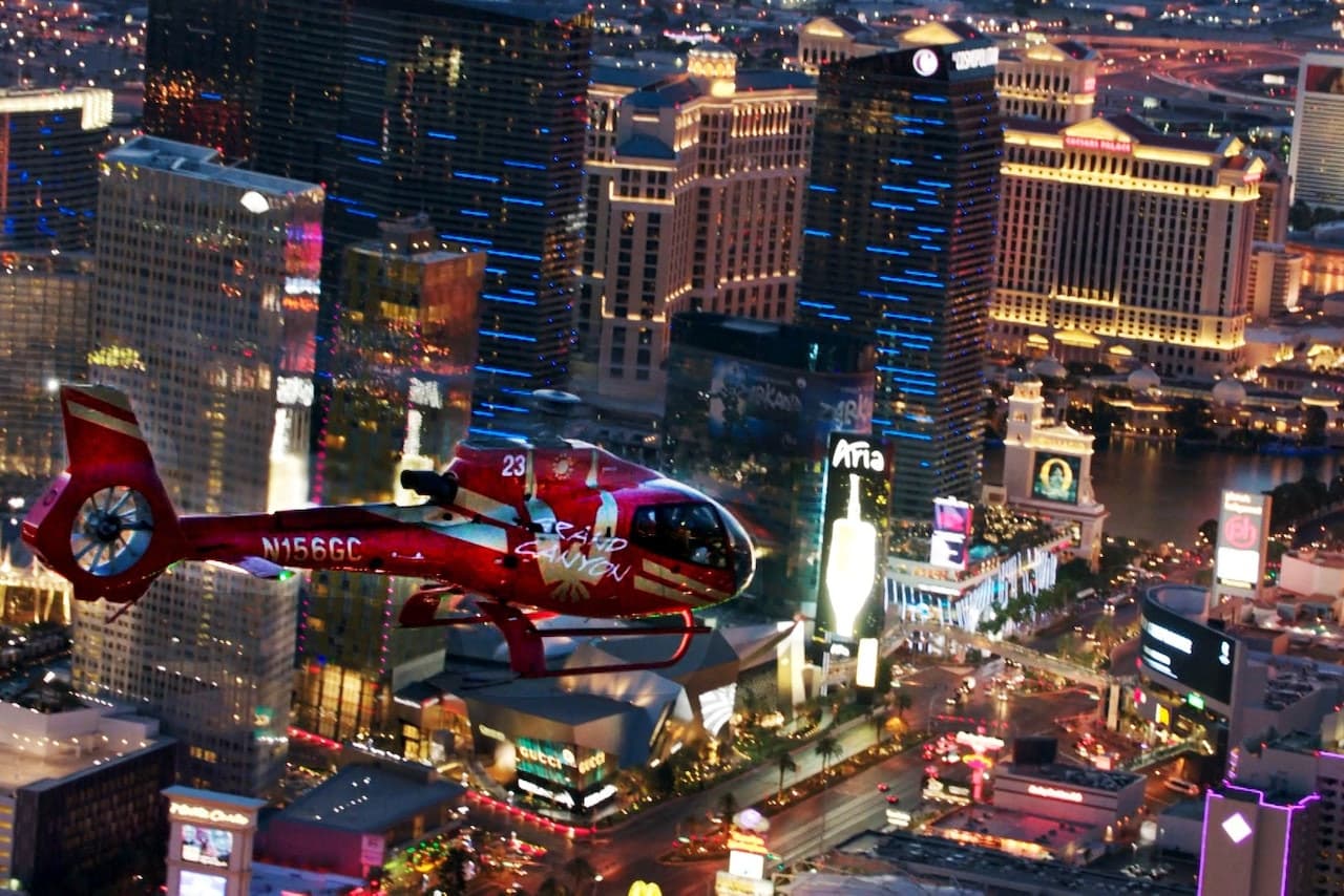 Las Vegas Strip Helicopter Night Flight - image 6