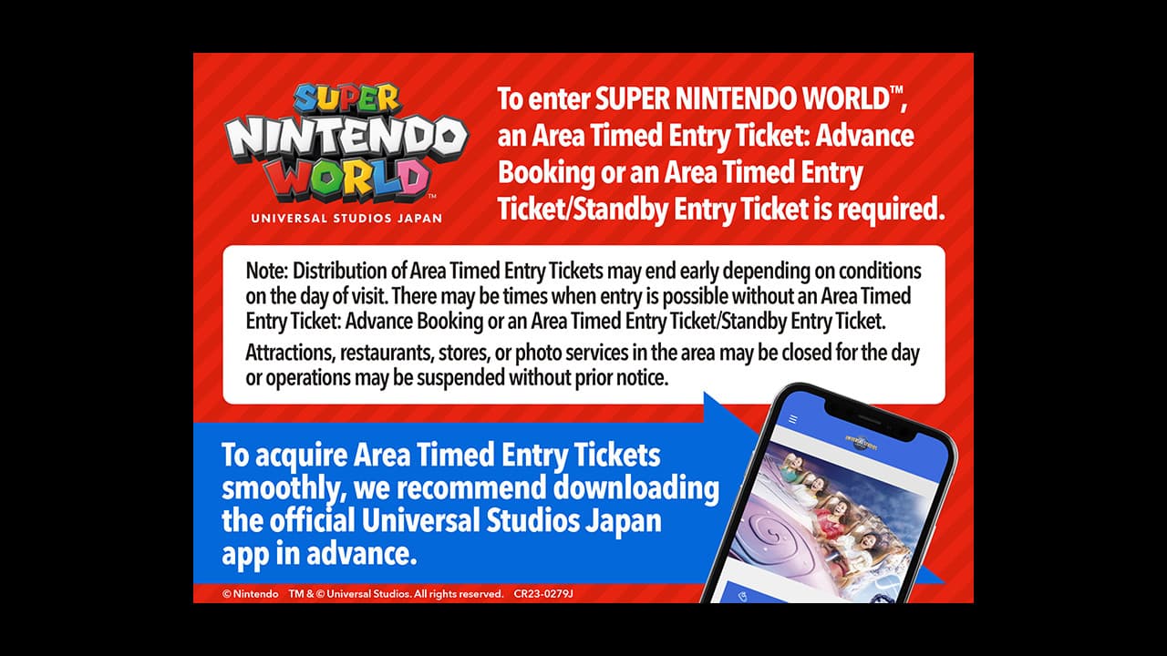 Universal Studios Japan SUPER NINTENDO WORLD Ticket - image 13