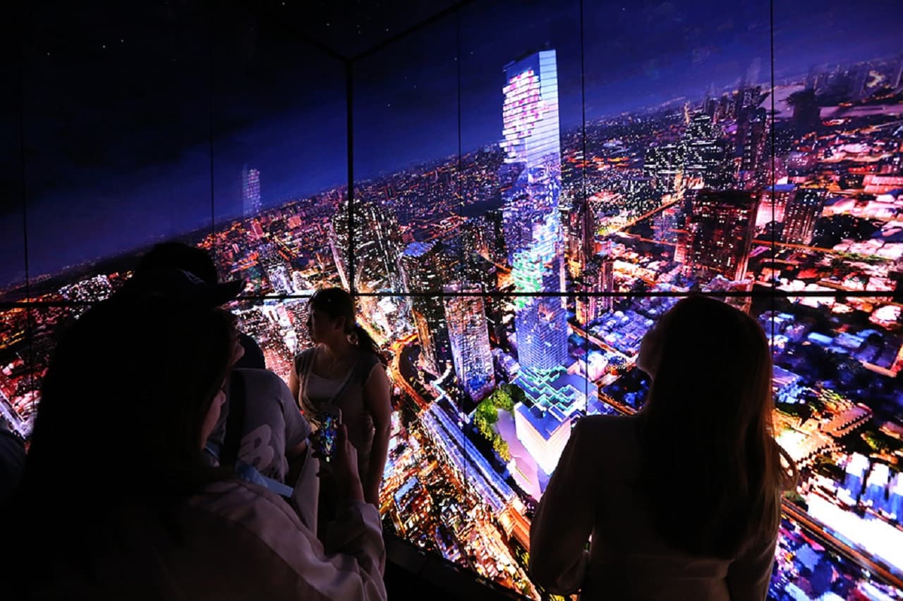 Entrada a la plataforma de observación Mahanakhon SkyWalk - imagen 10