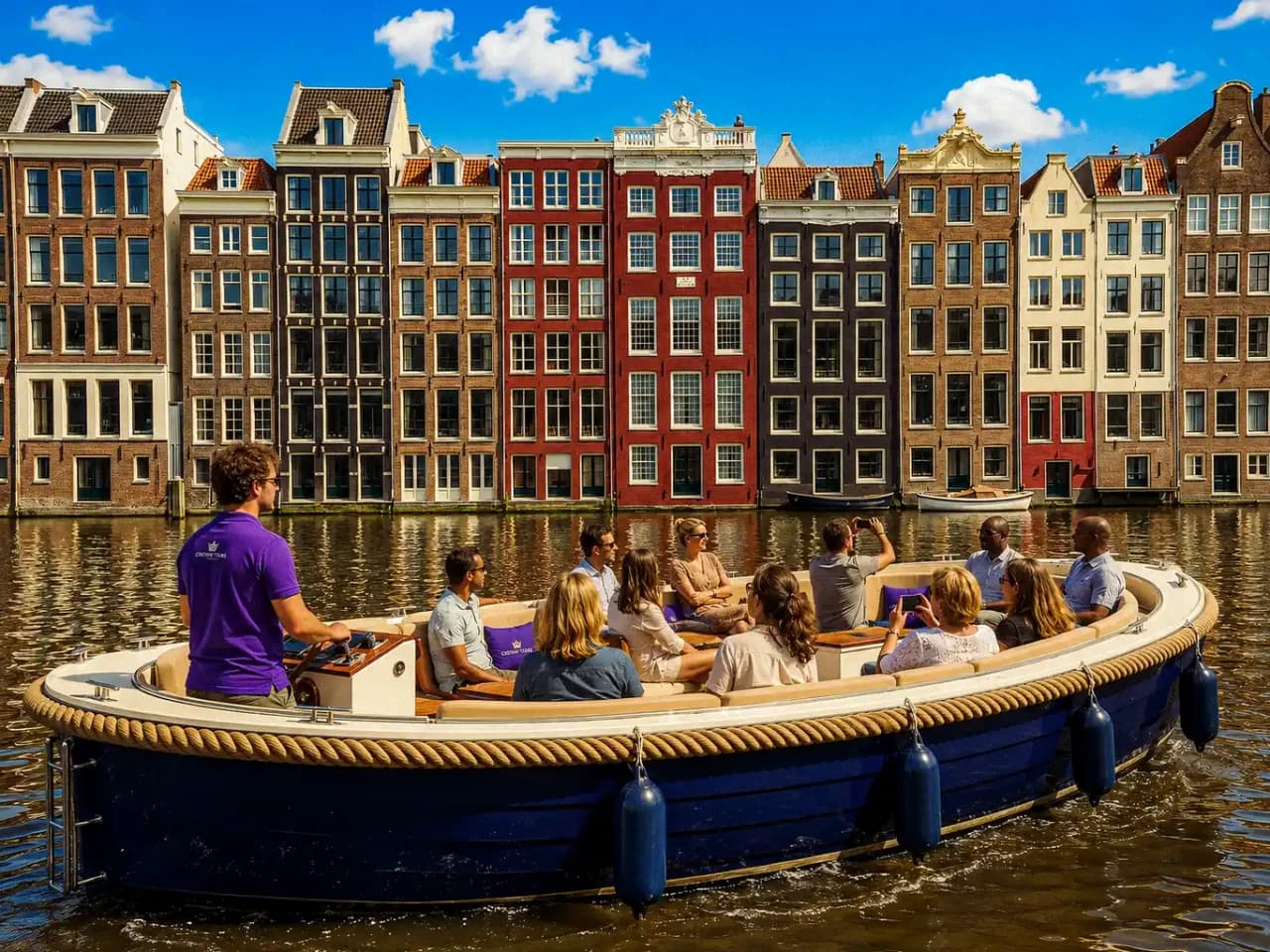 Amsterdam Open Boat Morning Cruise - image 2