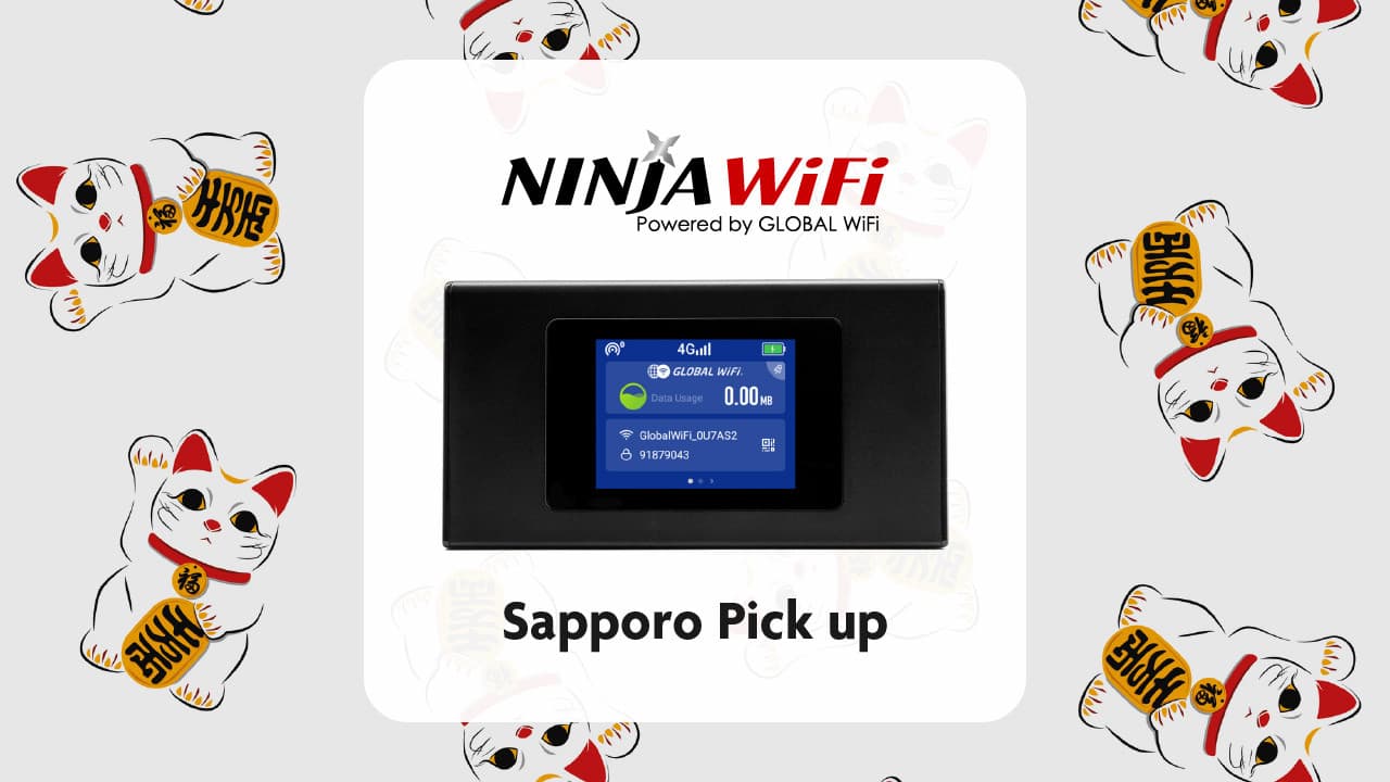 Sapporo, Japan 4G Pocket WiFi Rental - main image