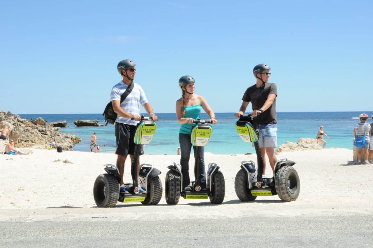 Rottnest Island Fortress Adventure Segway Tour with Round Trip SeaLink Ferry Transfer - main image