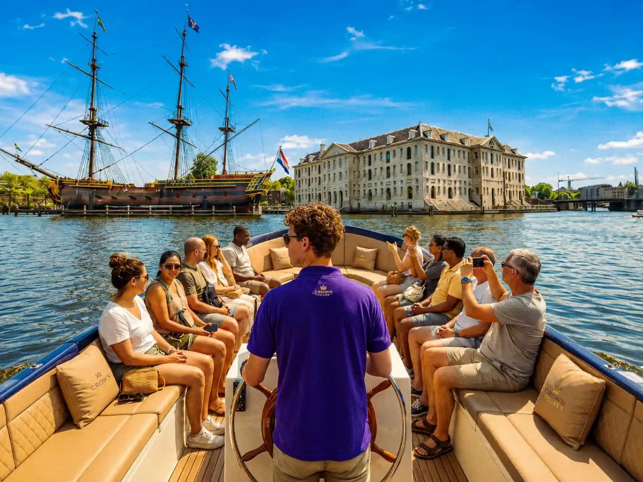 Amsterdam Open Boat Morning Cruise - image 4