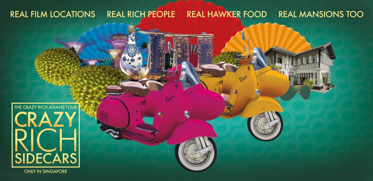Singapore Sidecars Glamorous Film-Inspired Tour - imagen 5