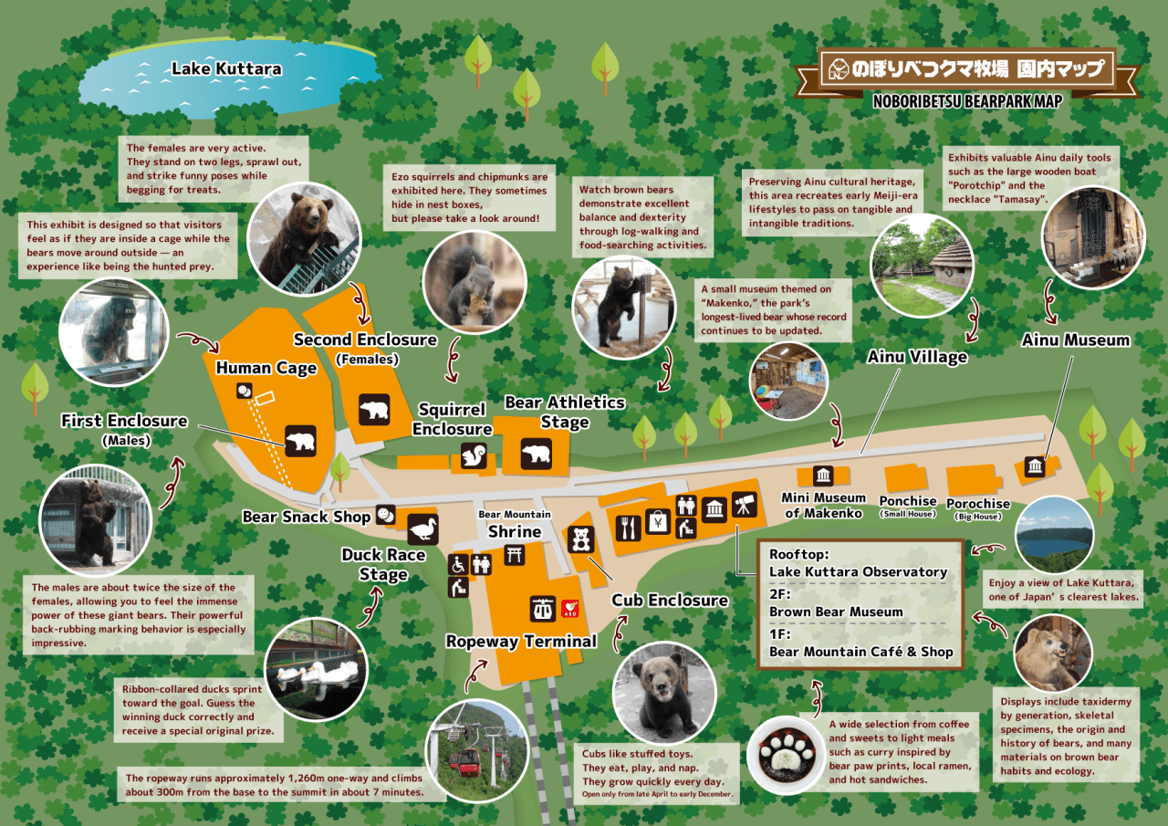 Hokkaido Noboribetsu Bear Park Ticket - image 2