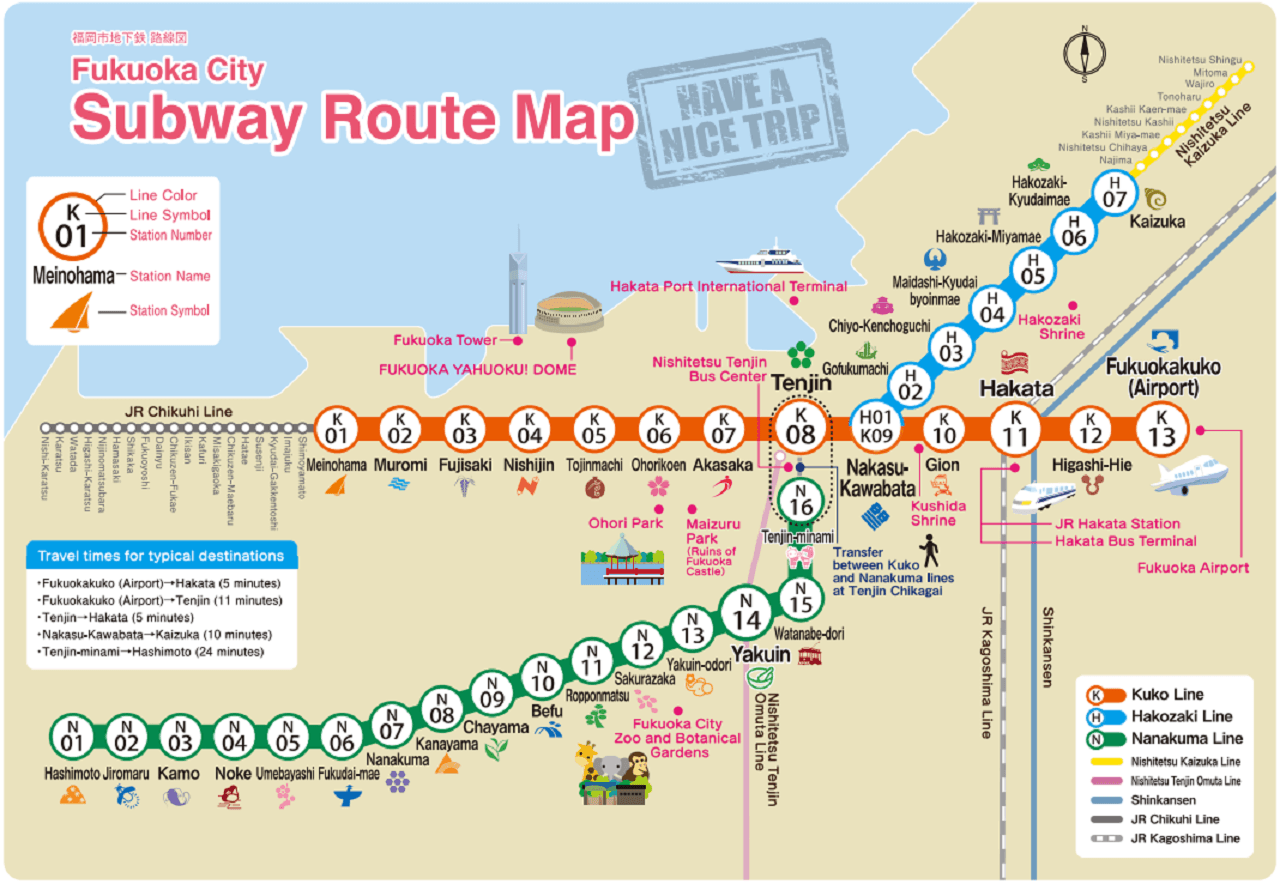 Fukuoka Subway Pass - image 6