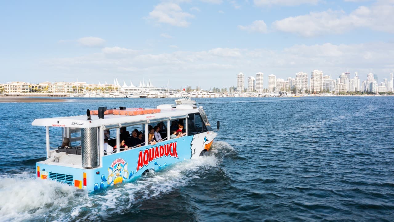Aquaduck Gold Coast City  and River Tour - main image