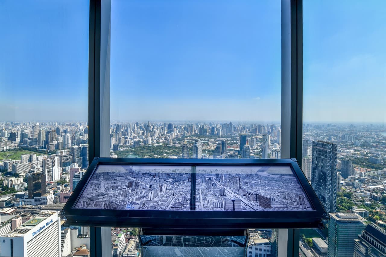 Entrada a la plataforma de observación Mahanakhon SkyWalk - imagen 2