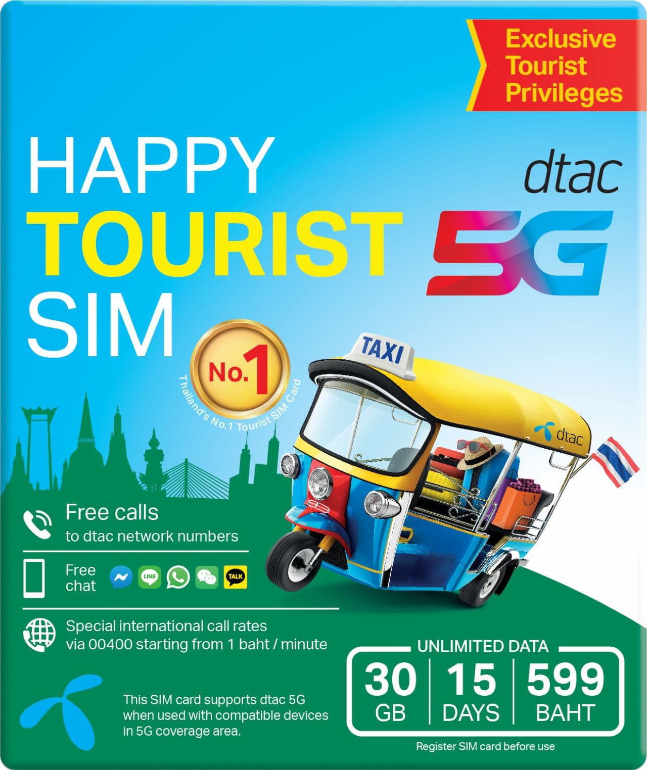 Phuket, Thailand SIM Card -  Enjoy Local Network, Collect from Airport - image 3