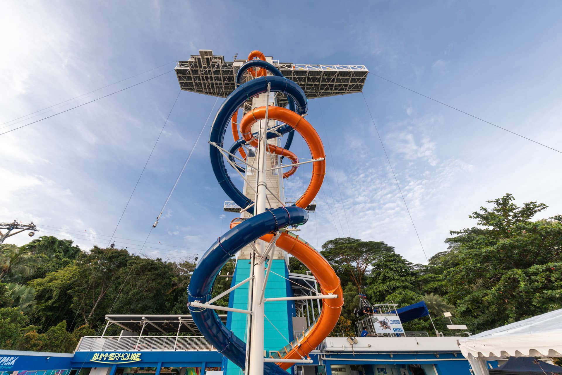 Skypark Sentosa by AJ Hackett Ticket: Bungy Jump and Giant Swing - main image