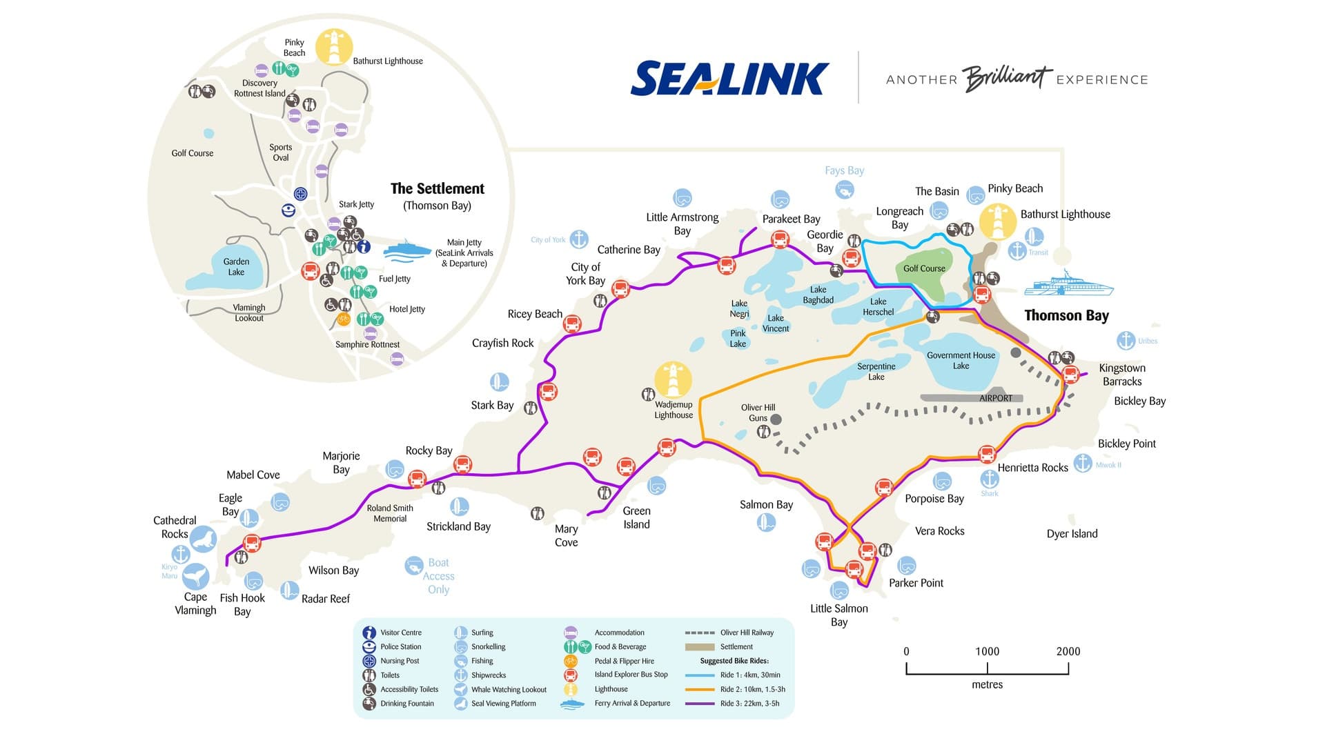 Rottnest Island Bayseeker Bus Tour with Round Trip SeaLink Ferry Transfer - imagen 3