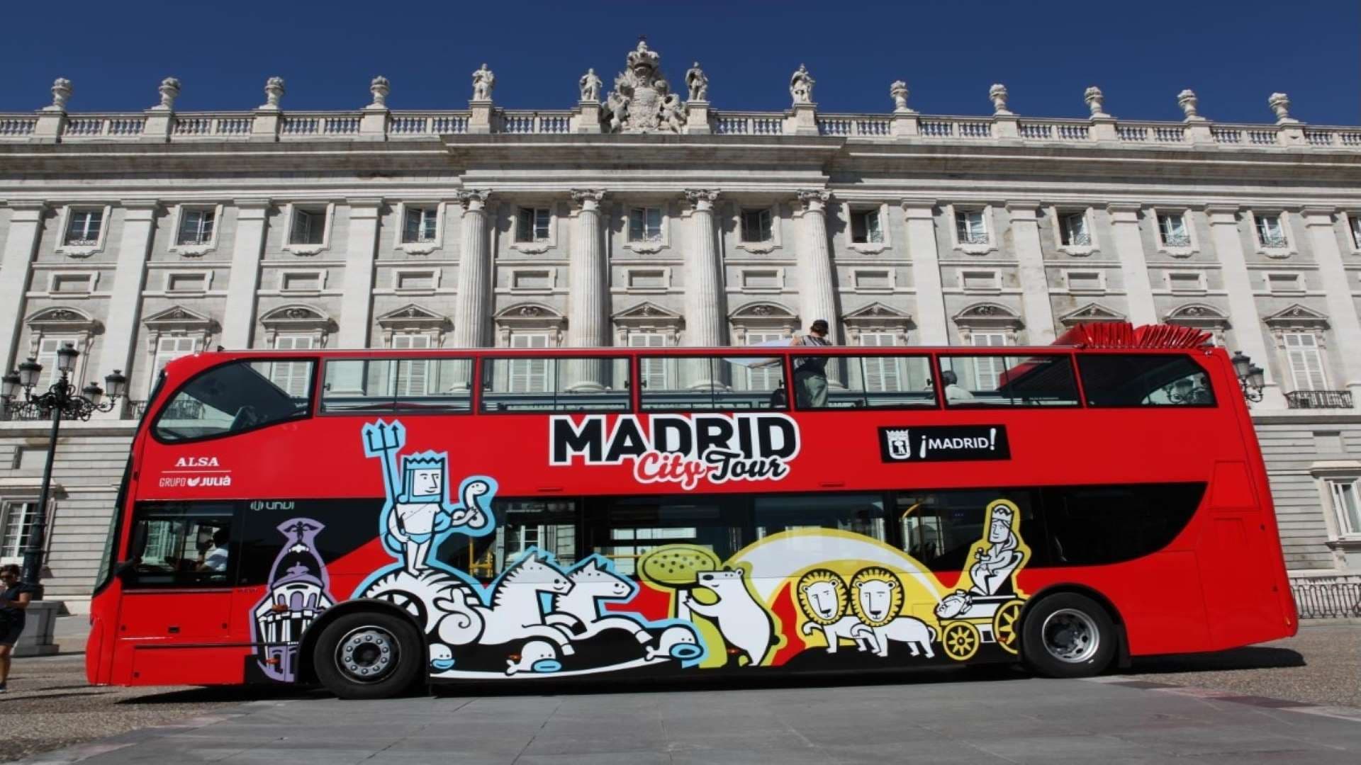 Madrid City Tour - Hop on Hop off Bus Tour - main image