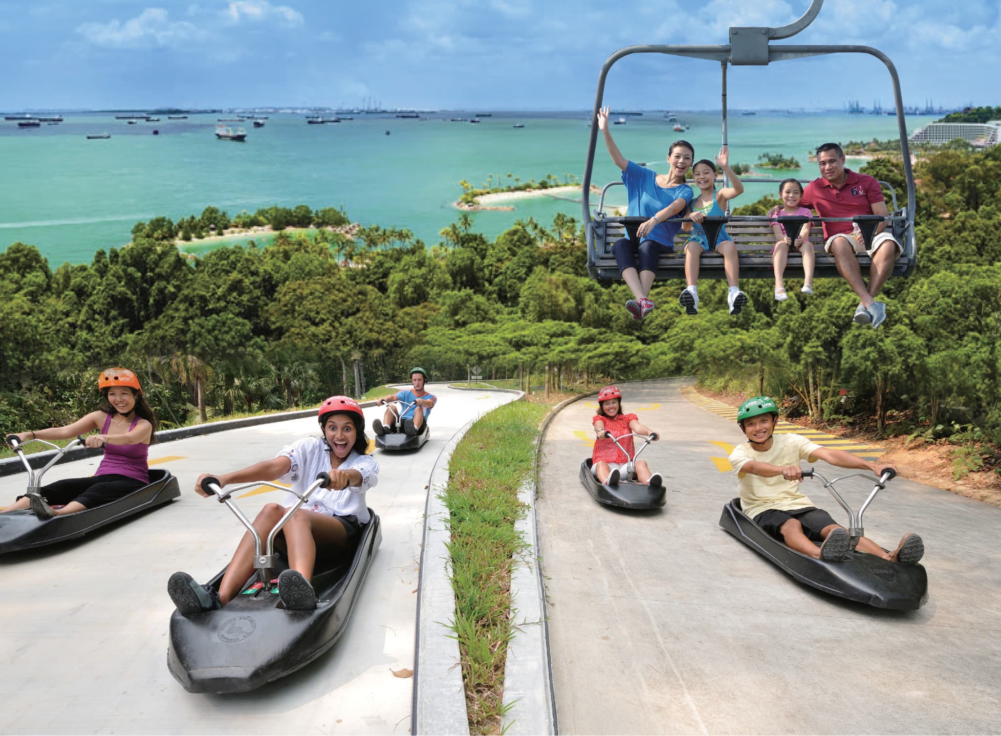 COMBO: Skyline Luge Singapore + Gardens by the Bay Ticket - main image