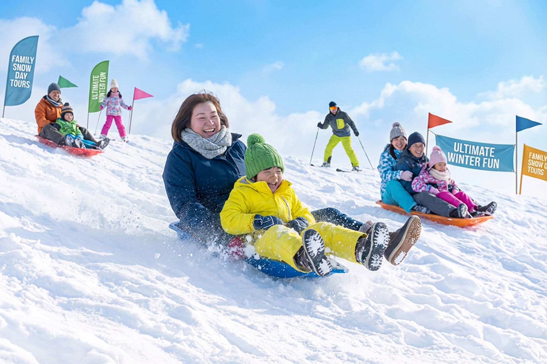 Vivaldi Park Winter Ski and Eobi Ice Valley Day Tour from Seoul - 이미지 12