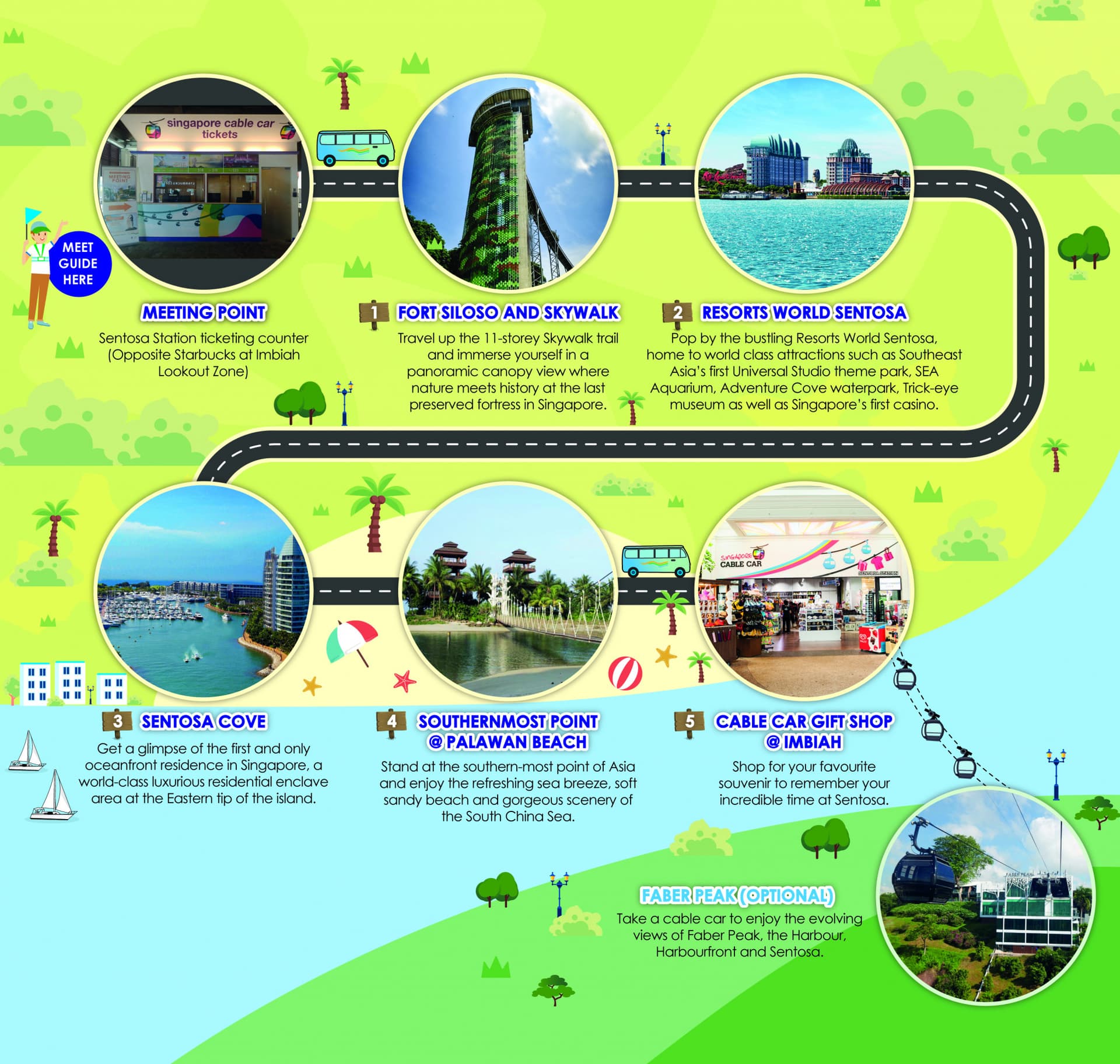 Tour en autobús patrimonial por Sentosa - imagen 4