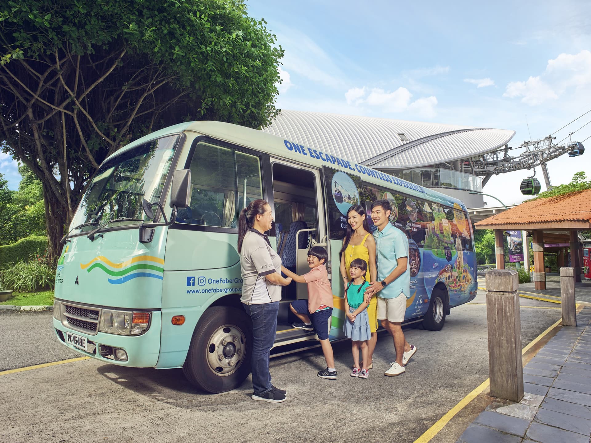 Tour en autobús patrimonial por Sentosa - imagen 3