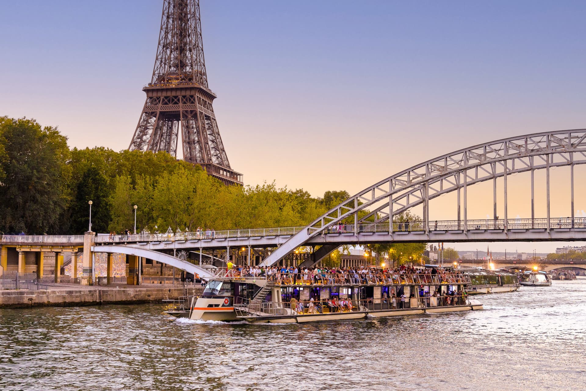 Seine River Cruise by Bateaux Parisiens – Departing from the Eiffel Tower - main image