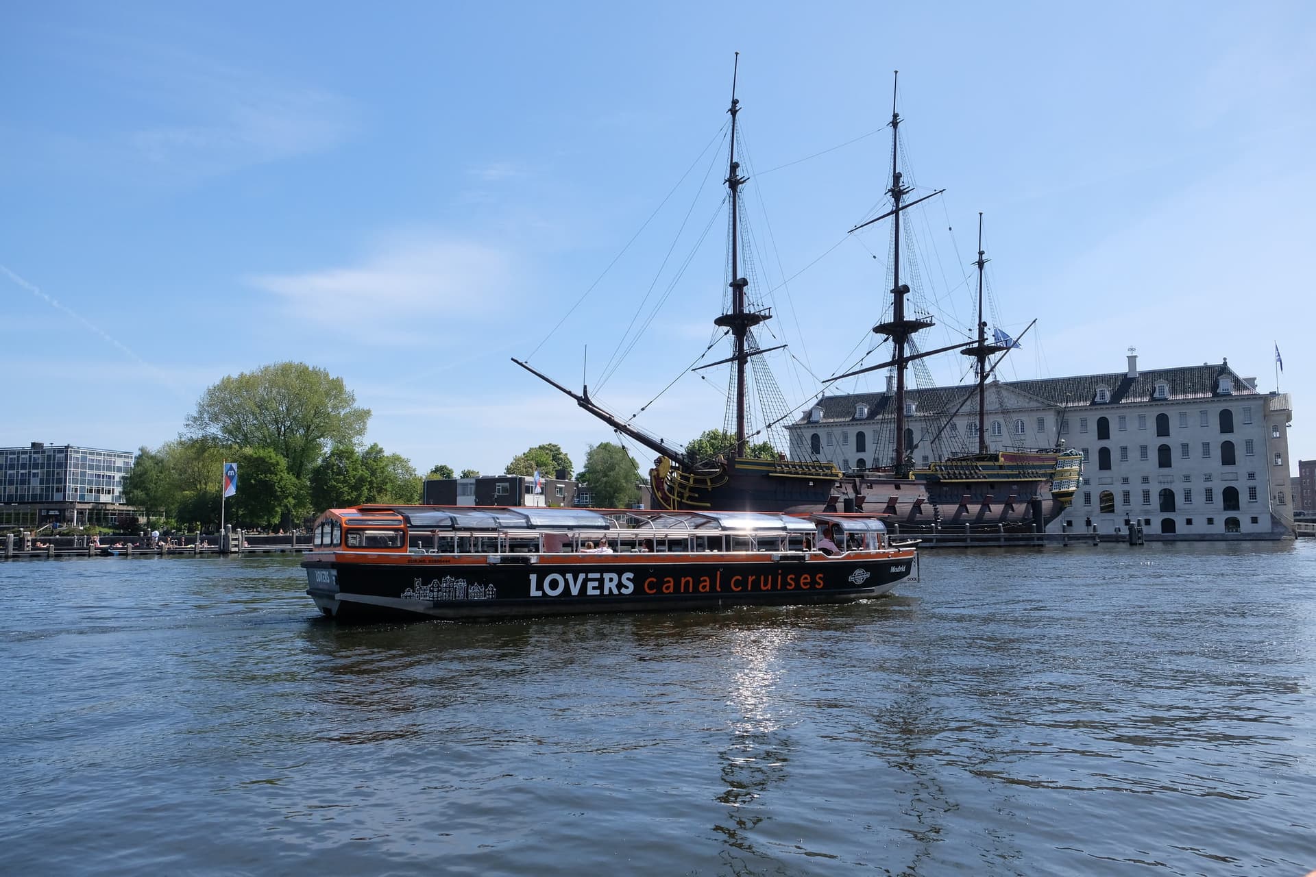 Entrada para crucero por los canales de Ámsterdam en barco semiabierto - imagen 5