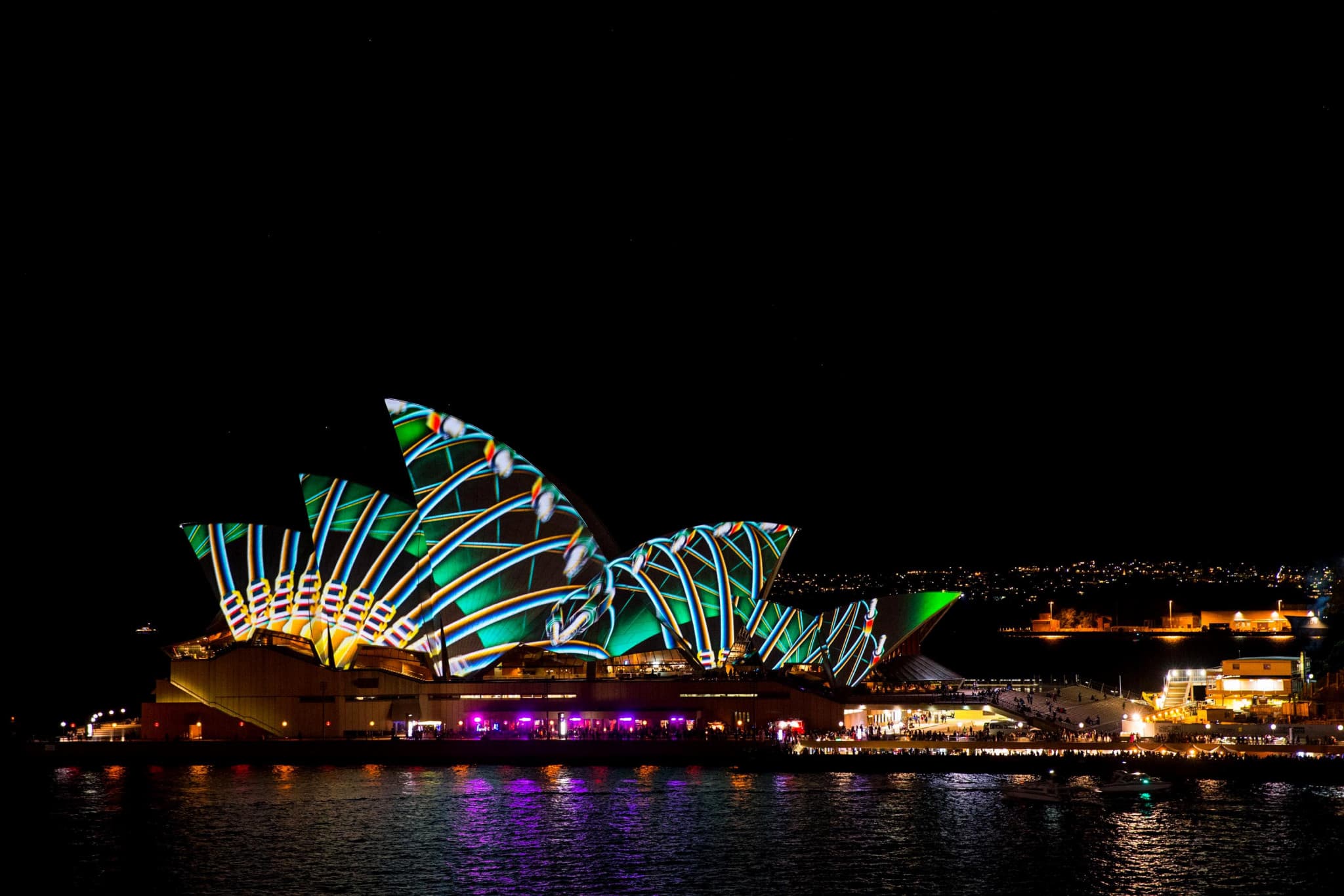 Vivid Festival of Light and Sound Cruise with Buffet Dinner aboard Sydney Princess Cruises - main image