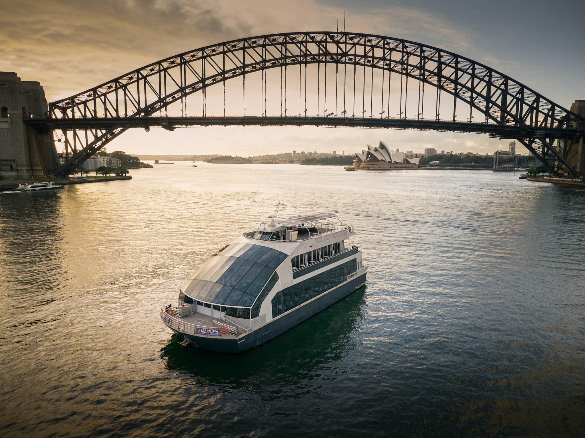 Sydney Harbour Glass Boat Dinner Cruise with Wine Pairing - image 8