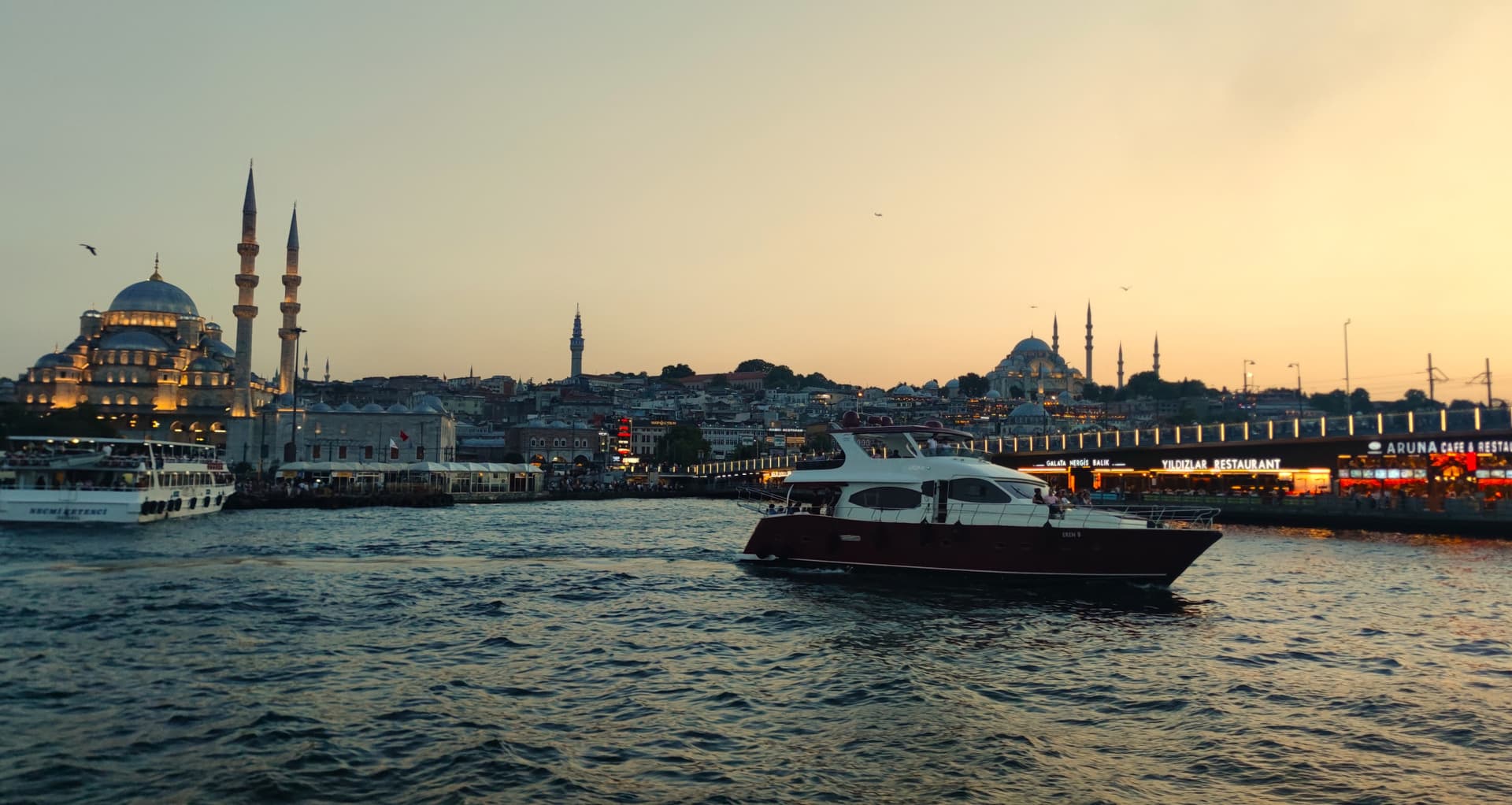 Bosphorus Sightseeing Cruise on a Luxury Yacht - main image