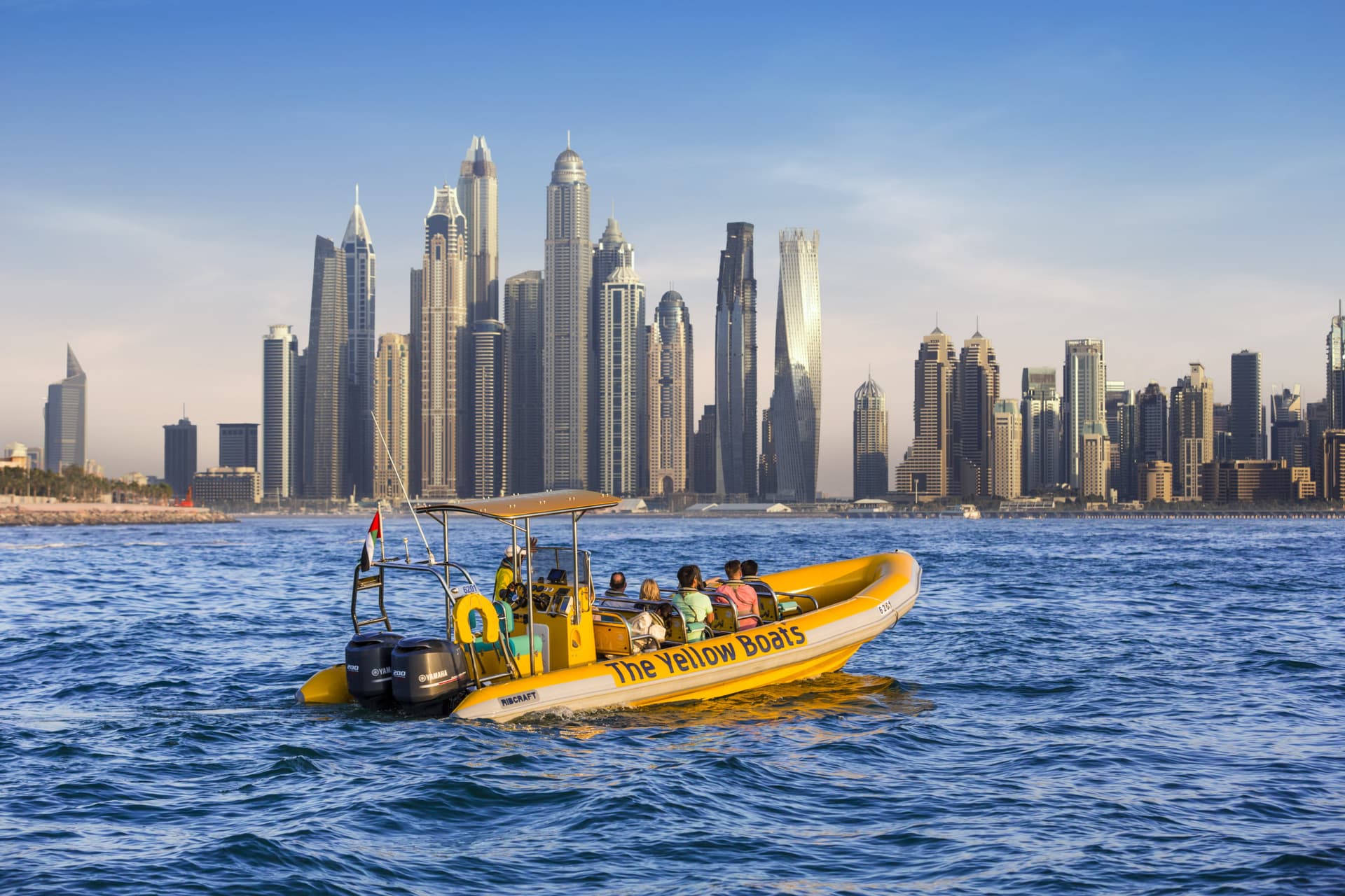 The Yellow Boats Dubai Speedboat Tour - main image