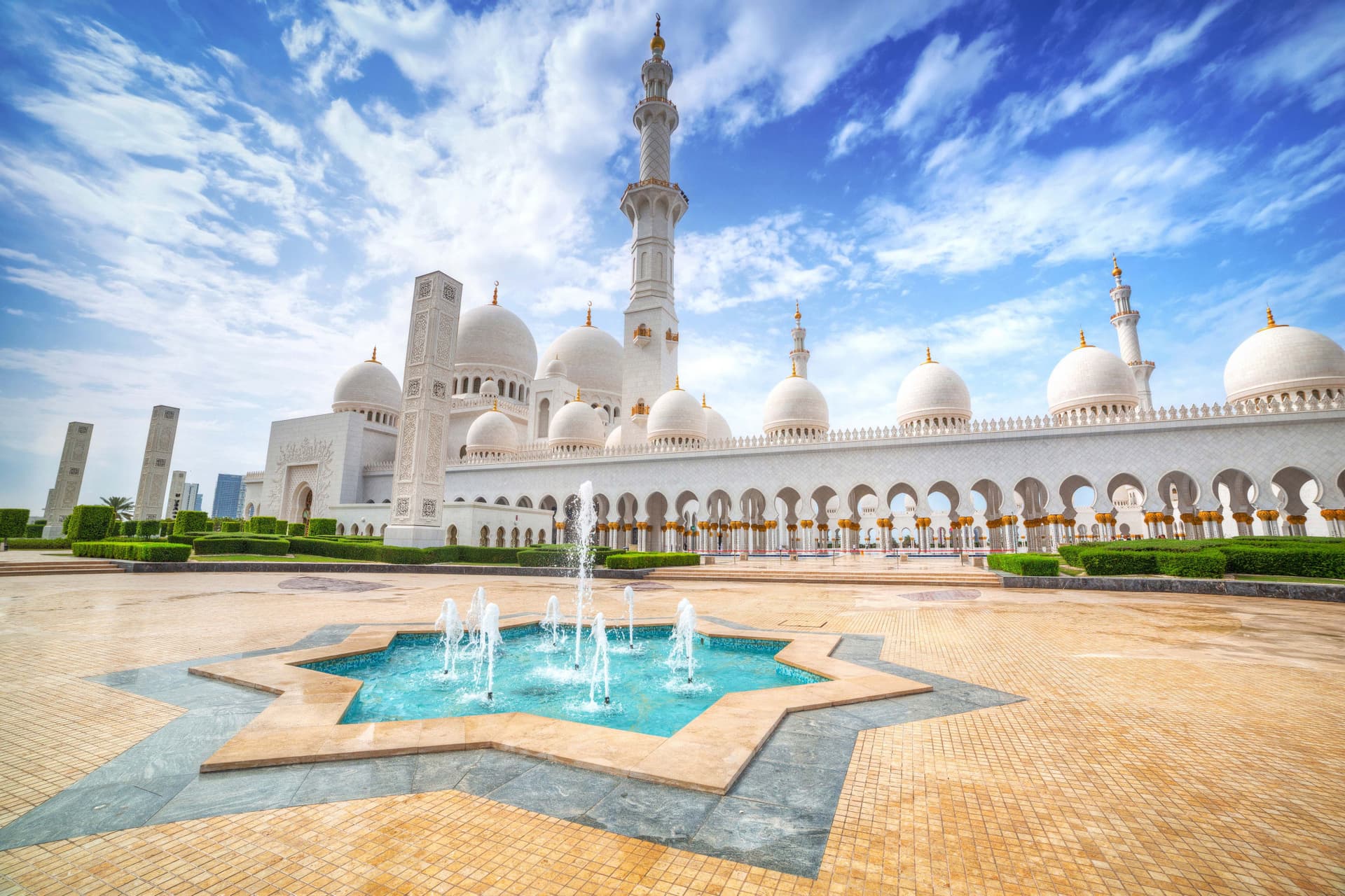 Sheikh Zayed Grand Mosque Tour from Dubai - main image