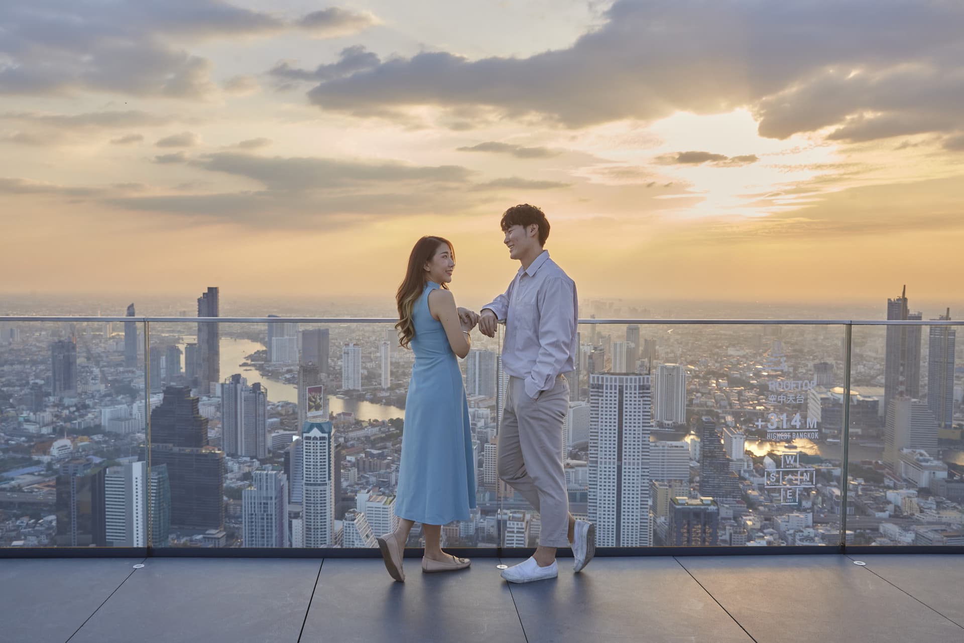 Entrada a la plataforma de observación Mahanakhon SkyWalk - imagen 4