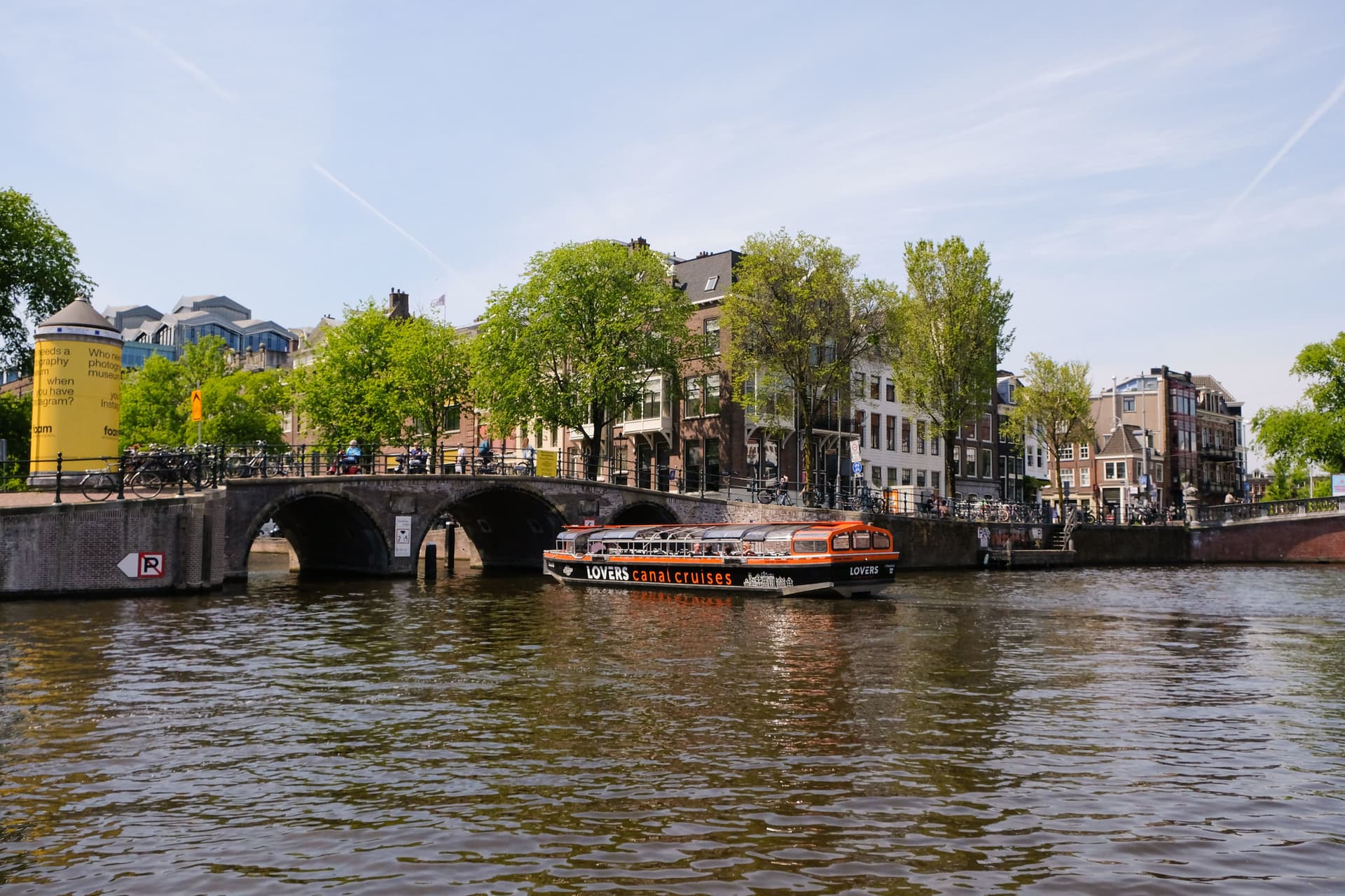 Entrada para crucero por los canales de Ámsterdam en barco semiabierto - imagen 2