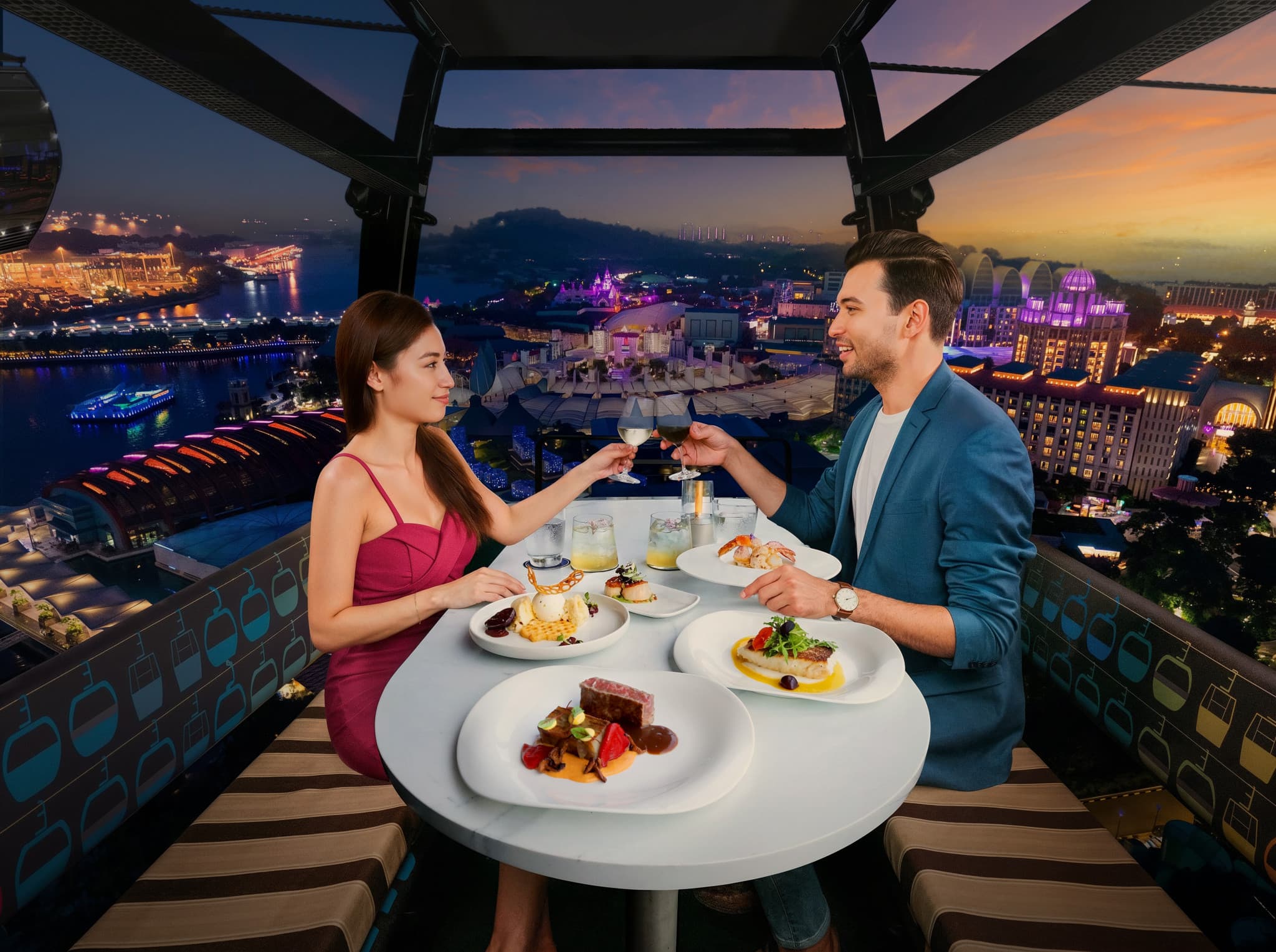 Singapore Cable Car Sky Dining Experience - image 2